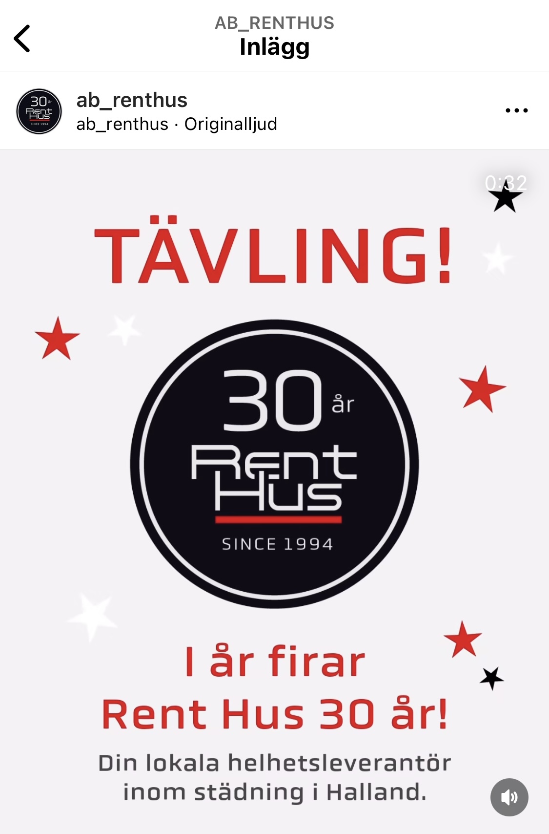 tavling-renthus